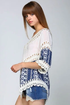 Crocheted Tie-Dye Tunic -Hippie Vibe Tribe Shop 02943ff6 1a62 4c9a 9c02 56edd08a4914