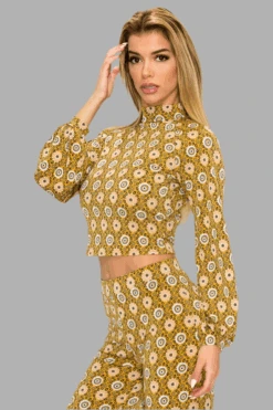 Bohemian Mustard Floral Fashion Set -Hippie Vibe Tribe Shop 0F82BB56 07B8 4D56 9B0B 0349F5EC8169