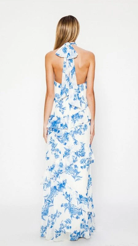 Chiffon Floral Maxi Dress 3 Chiffon Floral Maxi Dress - Image 3