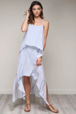 Hi-Low Ocean Blue Maxi