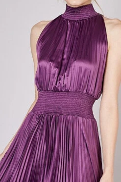 Berry Pleated Halter Dress -Hippie Vibe Tribe Shop 0 59a3236e d810 46fb ba5e 74deb7995807 1