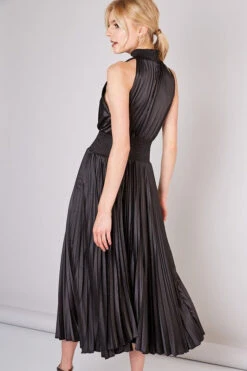 Sexy Black Pleated Halter Dress -Hippie Vibe Tribe Shop 0 608f46b3 b46a 49ad be2f ce9f930fe60d