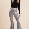 Sequins Silver Hippie Pants