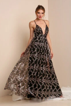Stars Shimmery Gown