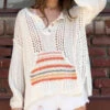Rainbow Bohemian Sweater