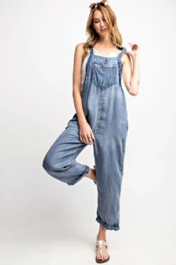 Soft Denim Jumpsuit