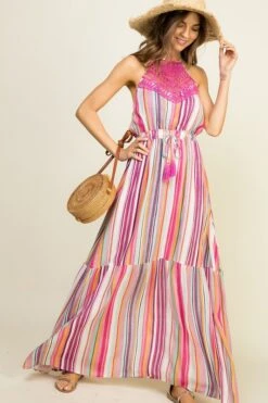Halter Striped Maxi Dress -Hippie Vibe Tribe Shop 10436136 13a659a4 de77 47b4 bef9 3548315ba4b7
