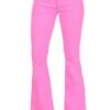 Neon Pink Disco Bell Bottoms