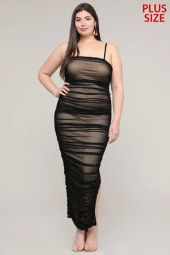 Black Mesh Layer Maxi - Curvy Divas -Hippie Vibe Tribe Shop 11113484 aeb4079e 71cf 476c 9545 d5b47f73d6ee