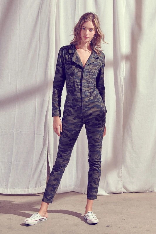 Camo Collared Jumpsuit 1 Camo Collared Jumpsuit