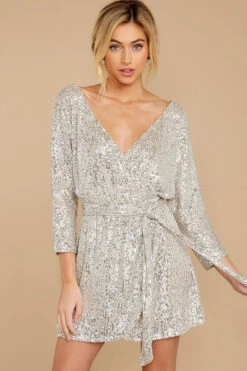 Sequin Mini Dress