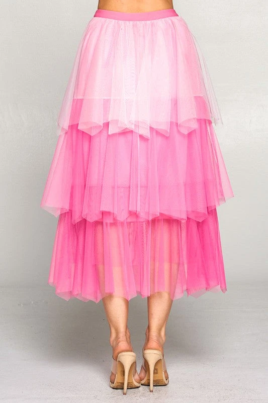 Fuchsia Sweetheart Skirt 2 Fuchsia Sweetheart Skirt - Image 2