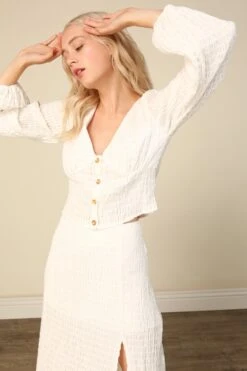 Vintage Blouse W/ Matching Slit Skirt -Hippie Vibe Tribe Shop 11650022 1 3de55844 585d 430b acdd 67e976969d55