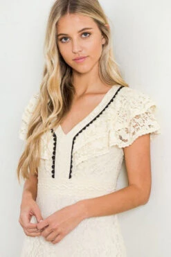 Ivory Vintage Lace & Ruffles Dress -Hippie Vibe Tribe Shop 11720414 c0d7cb8f 1b3a 402a 9168 7b42a398c788