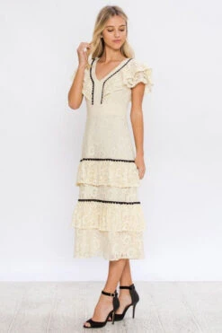 Ivory Vintage Lace & Ruffles Dress -Hippie Vibe Tribe Shop 11720414 cb23883d fdd4 42d0 812b a86e6ba1f43f