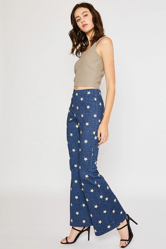 Star Denim Wide Leg Pants 2 Star Denim Wide Leg Pants - Image 2