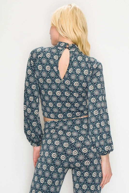 Bohemian Navy Floral Fashion Set 3 Bohemian Navy Floral Fashion Set - Image 3