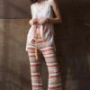 Striped Knitted Pants