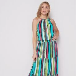 Turquoise Multi-Colored Halter Maxi Dress -Hippie Vibe Tribe Shop 12028461 f04a55cf 9068 4398 a9d9 41d49aaed9f3 2