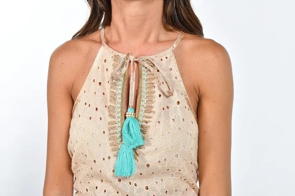 Bohemian Gypsy Girl Halter And & Shorts Set 3 Bohemian Gypsy Girl Halter And & Shorts Set - Image 3