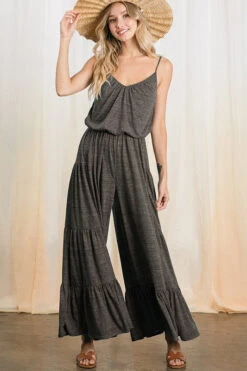 SpagettiStrap Wide Leg Ruffle Jumpsuit -Hippie Vibe Tribe Shop 12165243 2c7cd82f 3b38 4738 9e9d 56e470a9aae7