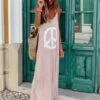 PEACE Maxi Dress