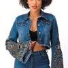 Embroidered Denim Jacket