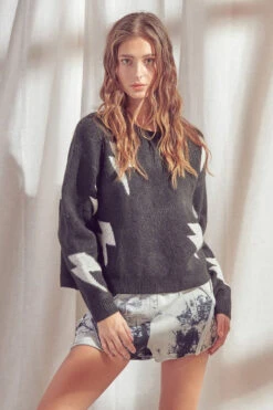 Lightning Bolt Knit Pullover -Hippie Vibe Tribe Shop 13152777 04dc5e37 4da7 4631 807c 6bb339df380b 1
