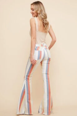 Striped Flare Hippie Jeans 7 Striped Flare Hippie Jeans -Hippie Vibe Tribe Shop 13520458 0bf29fd5 c051 4aed b682 d1f76c9a2e80