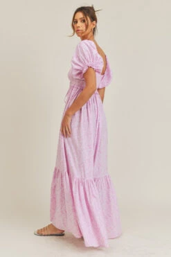 Pink Smocked Maxi Dress -Hippie Vibe Tribe Shop 13567714 c3663304 b0fc 4518 b529 2c050a687600