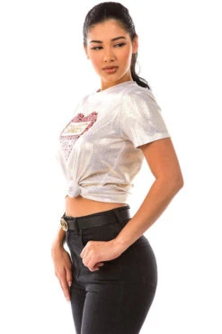 Silver "Sweet" Metallic T-Shirt 9 Silver "Sweet" Metallic T-Shirt -Hippie Vibe Tribe Shop 13830281 a0be6f34 01de 47a6 b613 379bd9ac203d