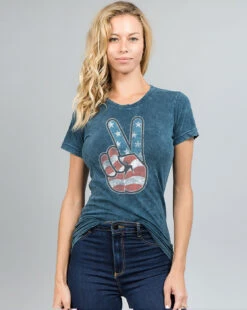 Vintage PEACE Mineral Graphic T-Shirt