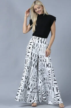 Vogue Inspired Palazzo Pants