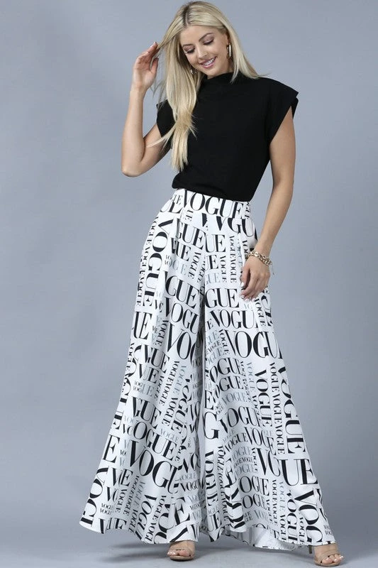 Vogue Inspired Palazzo Pants 1 Vogue Inspired Palazzo Pants