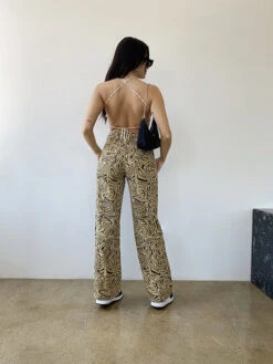 Retro Wavy Print Pants -Hippie Vibe Tribe Shop 14530805 41f02409 fbbc 4442 b24c 81a7110ceed8