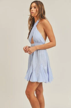 Plaid Halter Cut-Out Midi Dress -Hippie Vibe Tribe Shop 14690853 d2c490a7 2fe4 4ddf b21f f384be370c9c