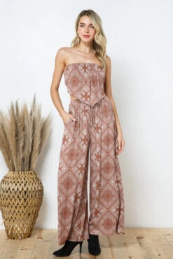 Bandeau Smocked Crop Top And Palazzo Pant Set -Hippie Vibe Tribe Shop 14740053 044a8b1e beeb 43fa b73c b97dd7c88d21