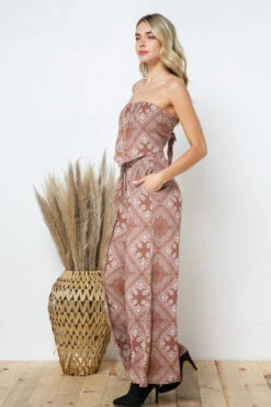 Bandeau Smocked Crop Top And Palazzo Pant Set -Hippie Vibe Tribe Shop 14740053 6c4f243d 81f5 4e32 b41d 9fb2898bde87