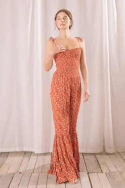 Hippie Red Floral Palazzo Jumpsuit -Hippie Vibe Tribe Shop 14760862 7913b048 551d 43a4 a6cc 95a5d94c2c06