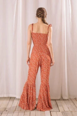 Hippie Red Floral Palazzo Jumpsuit -Hippie Vibe Tribe Shop 14760862 9775d737 f2cf 4f92 8dd3 9f4799bc5361