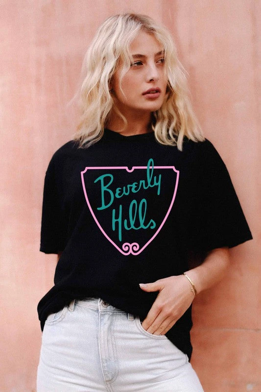 Vintage Inspired Beverly Hills T-Shirt 5 Vintage Inspired Beverly Hills T-Shirt - Image 5