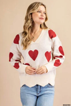 Perfect Heart Sweater