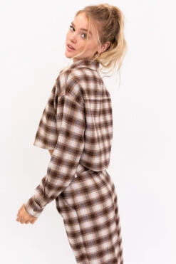 Plaid Crop Long Sleeve And Pant Set -Hippie Vibe Tribe Shop 15035224 d4af72bd 7eeb 407e b7c3 8449f19a7baf