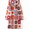 Hippie Girl Crocheted Cardigan