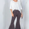 Cowgirl Corduroy Flare Pants