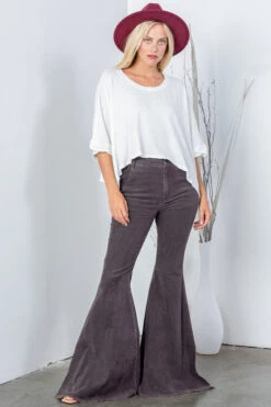 Cowgirl Corduroy Flare Pants