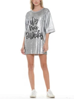 "IT'S MY BIRTHDAY" SEQUIN TOP DRESS -Hippie Vibe Tribe Shop 15225184 53c4f685 9b04 46e0 89ce d203b58d258c