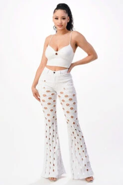 Holy White Denim Jeans