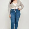Cropped Balaro Cardigan