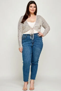 Cropped Balaro Cardigan